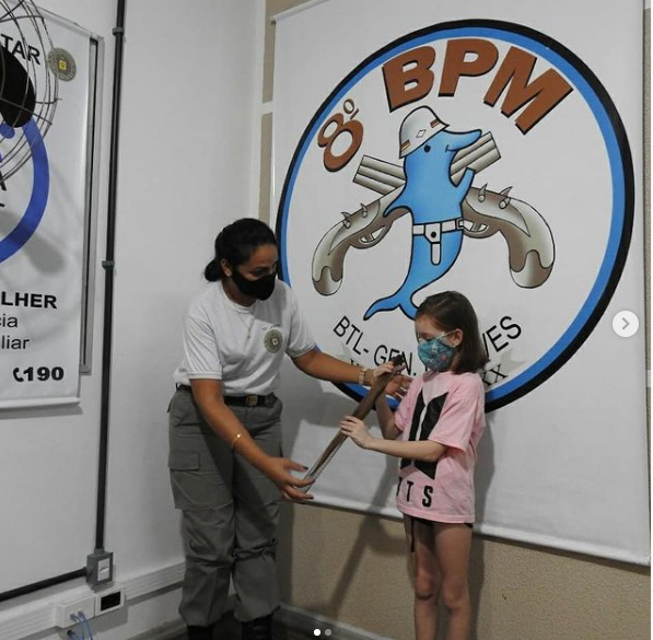 BM recebe doação de mechas de cabelo em Osório