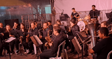 Abertura da Feira contou com apresentação da Banda Municipal.