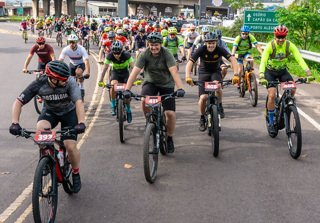 Mountain Bike Osório contou com aproximadamente 250 atletas na última edição.