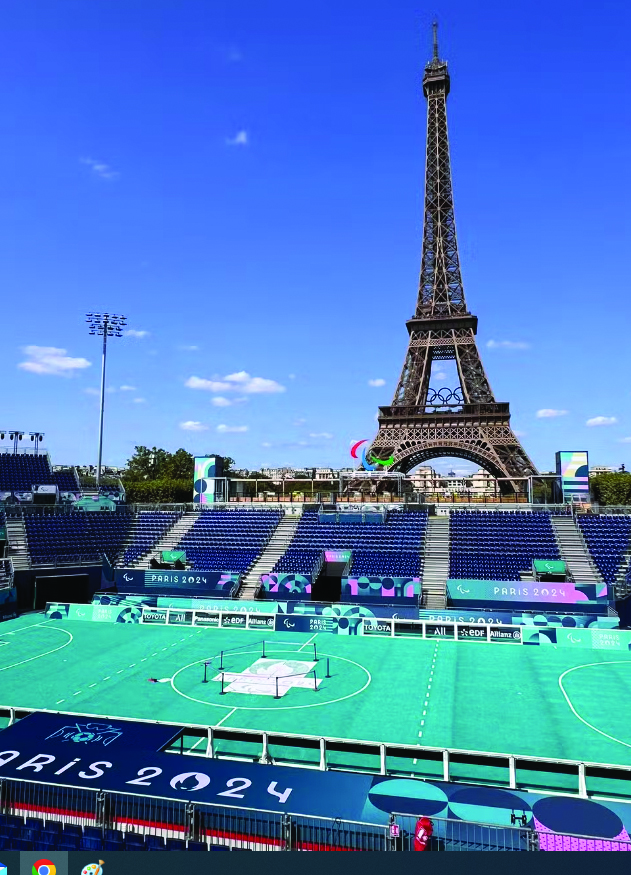 Seleção Brasileira jogará em Arena montada em frente a Torre Eiffel.