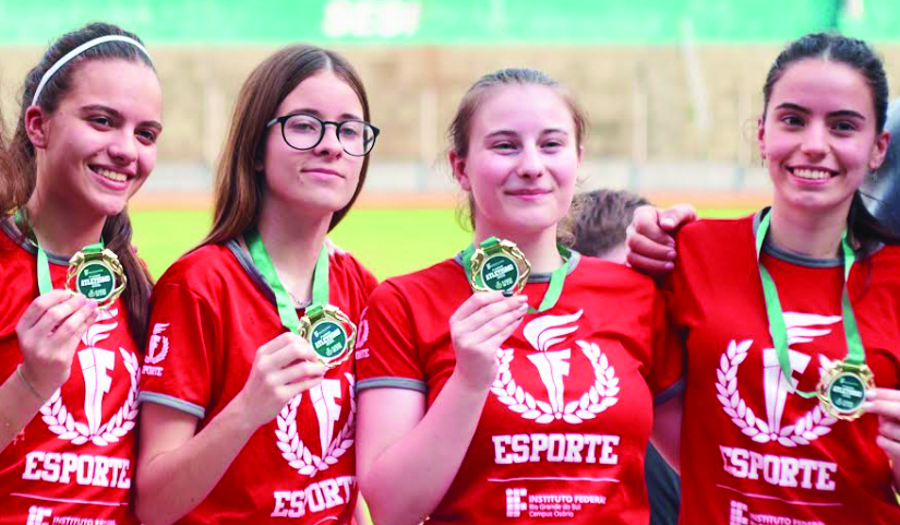 Estudantes do Campus Osório são medalhistas nos Jogos do IFRS