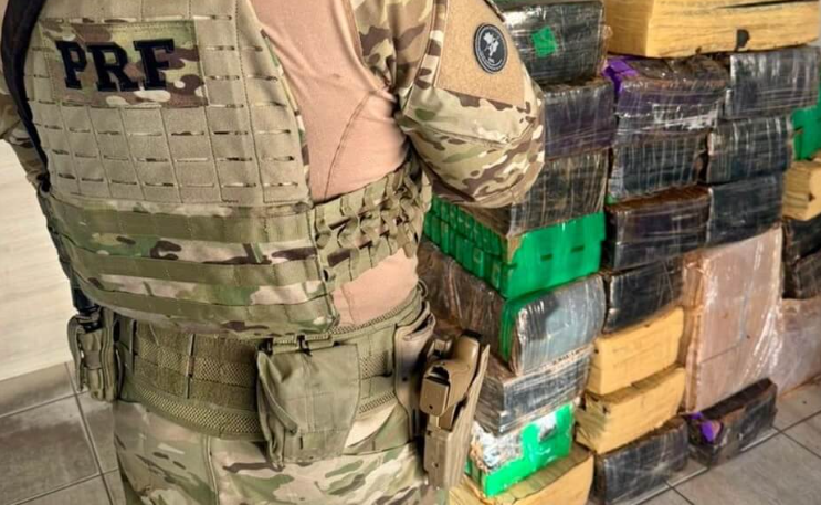 PRF apreende mais de 500 quilos de maconha