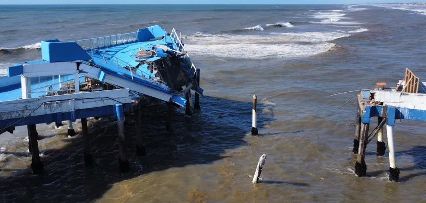 Plataforma de Atlântida não tem previsão para ser reinaugurada
