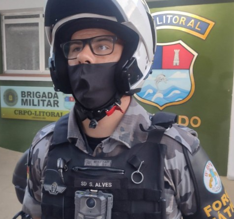 Policiais do Litoral passarão a utilizar câmeras