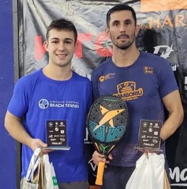 João (SAP) e Chipa (Osório) ficaram em 2º lugar na categoria Masculina A.