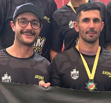 Representando a equipe Yesplay (Taquara) Saúva e Chipa foram campeões da categoria A.