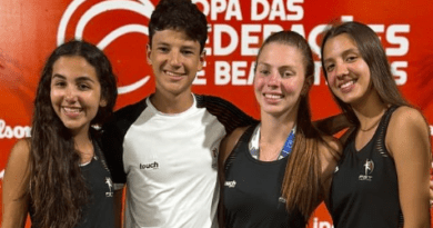 Maria Antônia (Palmares) e os osorienses Davi, Belli e Júlia fizeram parte da delegação gaúcha tetra campeã da competição.