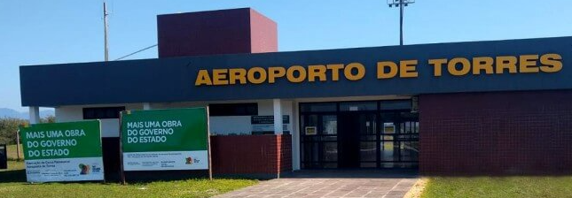 Aeroporto de Torres deverá receber primeiros voos comerciais até o final de agosto