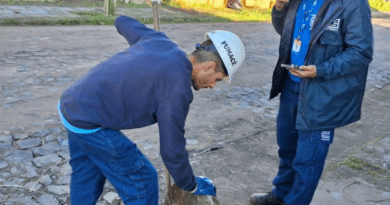 Trabalho está sendo realizado em bairros do município de Tramandaí.