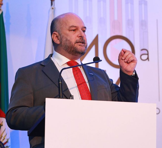 Presidente do FCDL-RS, Vitor Augusto Koch.