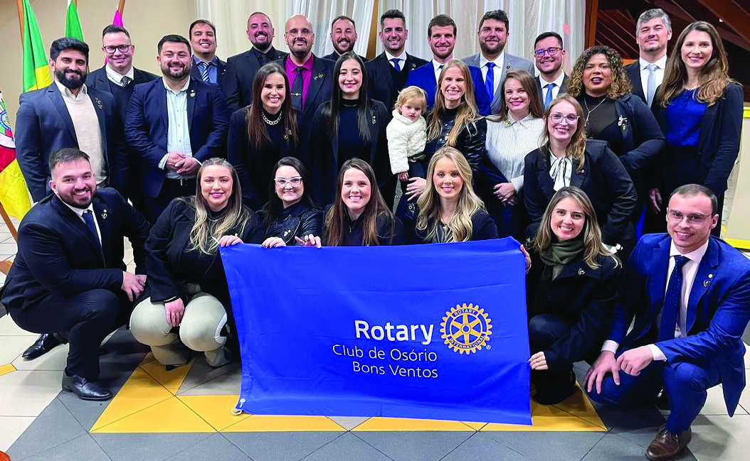 Conselho Gestor do Rotary Osório Bons Ventos 2024/2025.