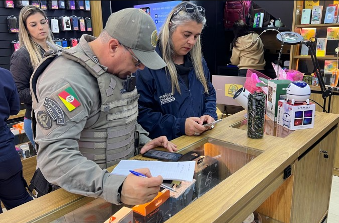 Estabelecimentos da região são fiscalizados durante Operação Mobile