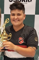 Pochocha (Flamengo) foi a Goleira Menos Vazada na categoria Feminina.