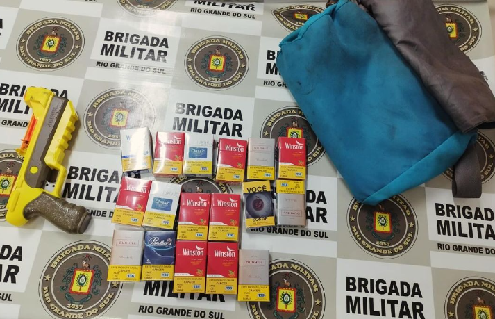 Três pessoas são presas após assaltos a estabelecimentos comerciais
