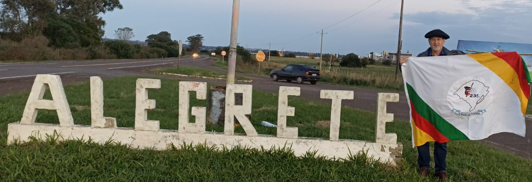 Osoriense percorrerá mais de 1,1 mil quilômetros para buscar à Chama Crioula