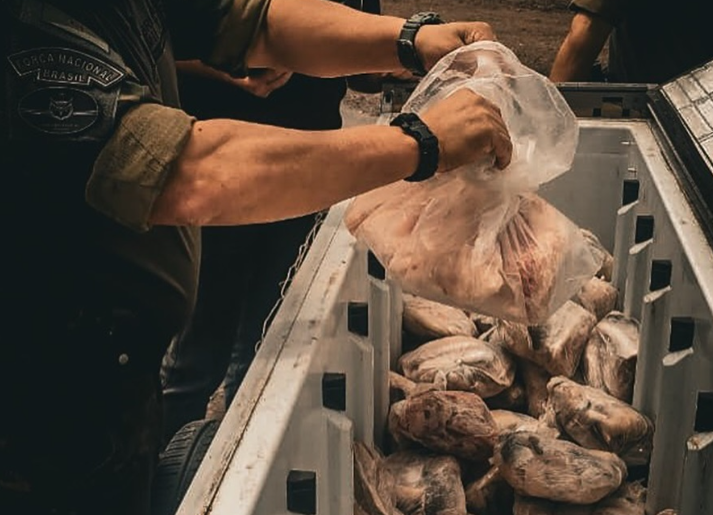 Patram apreende mais de 100 quilos de pescado