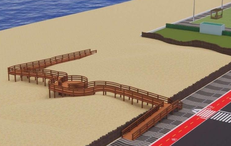 Praia de Tramandaí receberá nova passarela