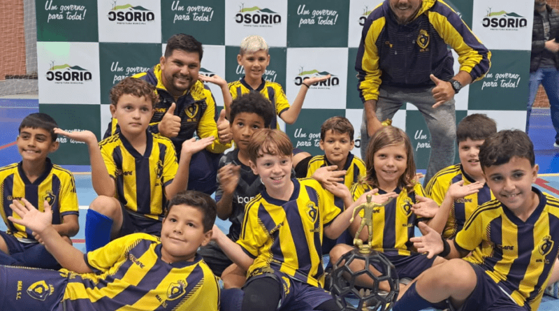 Equipe do Real SC (Tramandaí) foi campeã do Sub-9 ao derrotar o Abade pelo placar de 4 a 2.