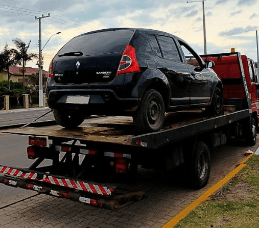 Veículo era utilizado por traficante para transportar entorpecentes em Imbé.