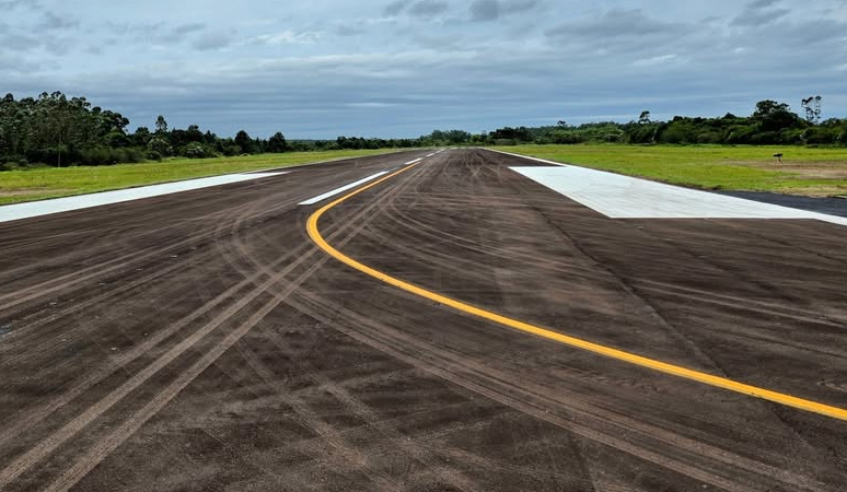 Infraero entrega obras no Aeroporto de Torres