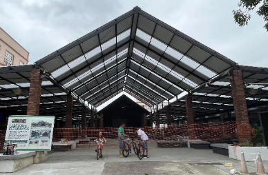 Obras de revitalização do Largo estão na reta final.