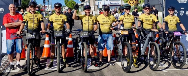 Equipe Espaço Personal Bikers terminou na terceira colocação do Campeonato Gaúcho de Mountain Bike.