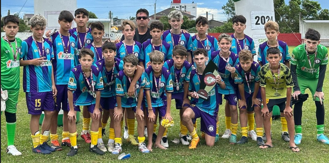 Time do Osório Futebol Clube foi vice-campeão do Sub-13 na Sulicampe Litoral.