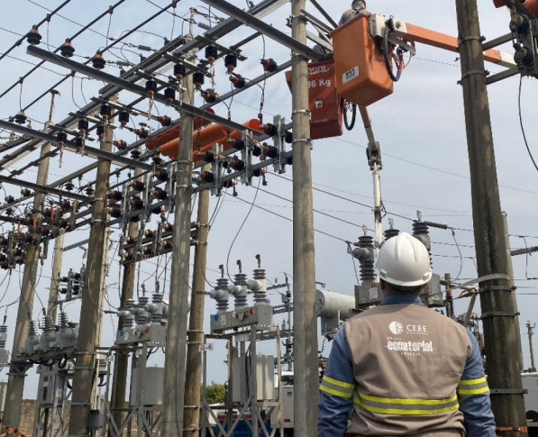 Subestação de energia de Pinhal recebe melhorias