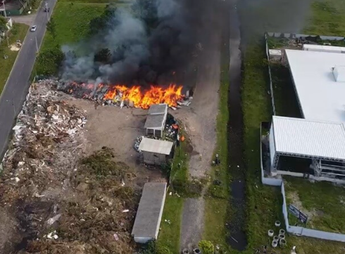 No início de janeiro, Central de Transbordos de Xangri-lá já havia pegado fogo.