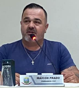 Vereador Maicon do Prado (PDT).