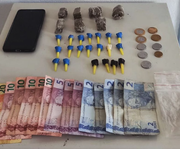 Criminoso é preso por tráfico no Litoral
