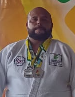 Fabio Garcia ficou em 2º no Veteranos 2 e 3 Pesado.