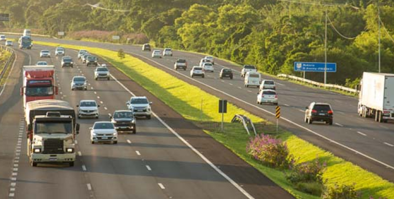 Entre os dias 20/12 e 06/01 728,3 mil veículos se deslocaram em direção ao Litoral Norte gaúcho.