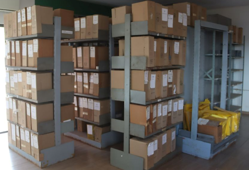 Arquivos de Plantas da Secretaria de Obras são transferidos para prefeitura