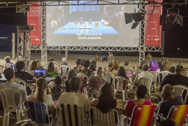 Sessão de cinema realizada na cidade de Pelotas, no Sul do Estado.