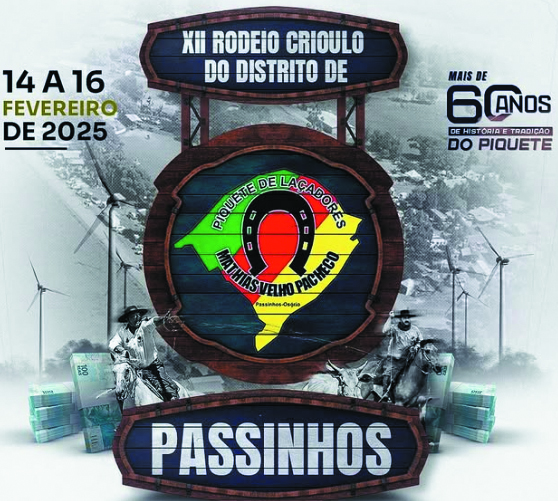 Rodeio de Passinhos inicia nesta sexta-feira