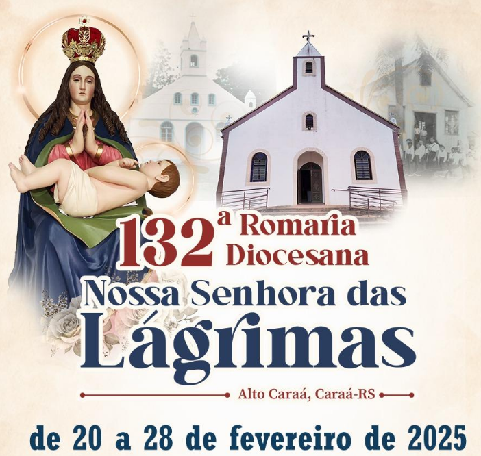Romaria de Nossa Senhora das Lágrimas inicia na quinta-feira