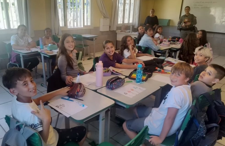 Brigada Militar apresenta Proerd em escolas