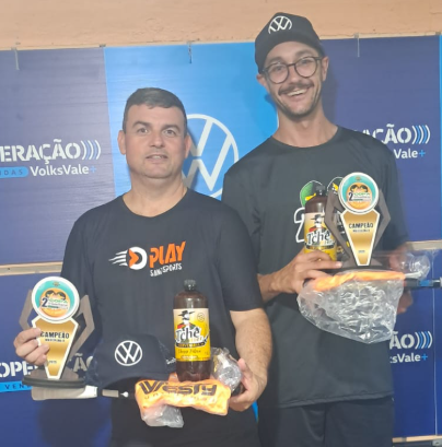 Márcio e Saúva foram campeões da Masculina B.