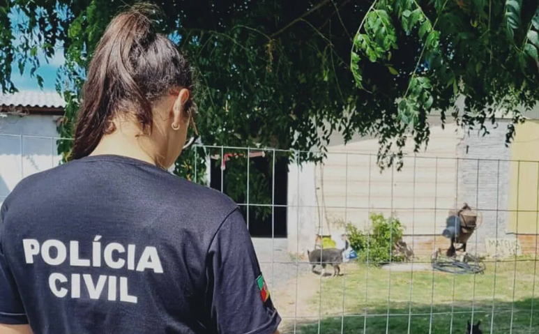 Cães são resgatados em situação de maus tratos