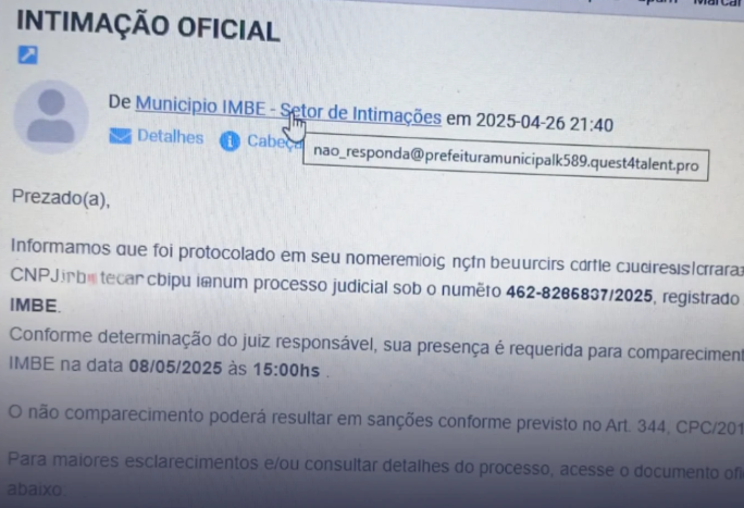 Criminosos enviam mensagens para empresas se passando por prefeitura de Imbé