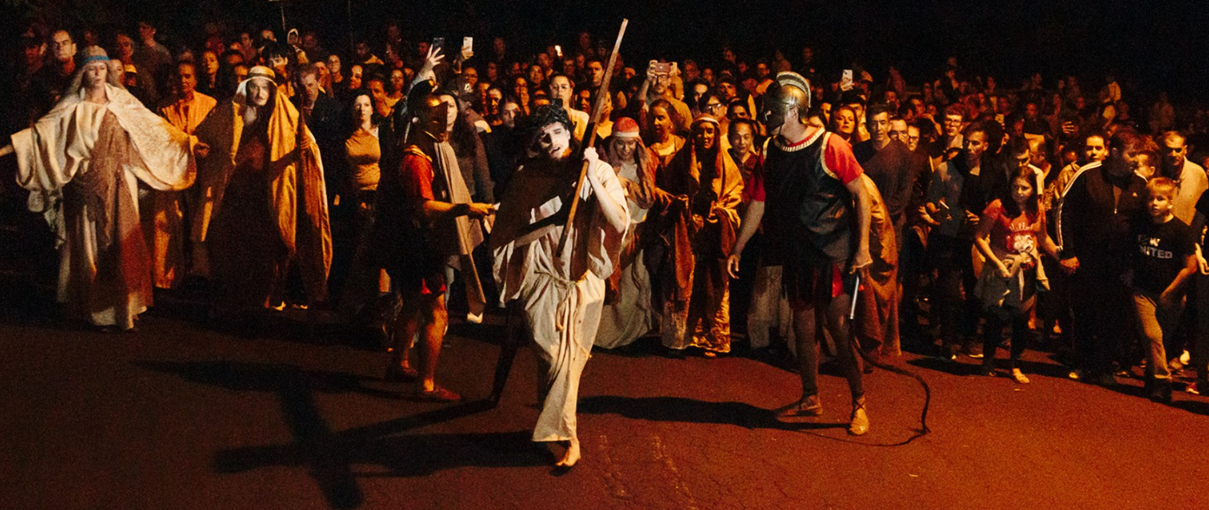 Encenação da Via Sacra acontecerá nesta sexta-feira