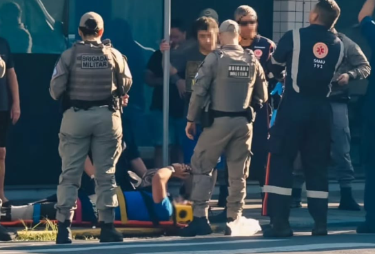 Vítima foi socorrida pelos bombeiros e pelo Samu e encaminhada ao HSVP, em Osório.