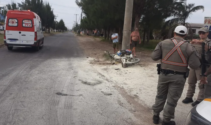 Jovem morre após sofrer acidente de moto