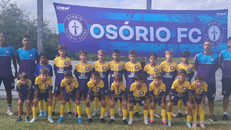 Osório FC estreia com uma vitória e uma derrota na Liga Metrópole