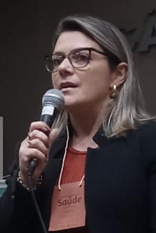 Coordenadora do Caps, Mariluci Fofonka.