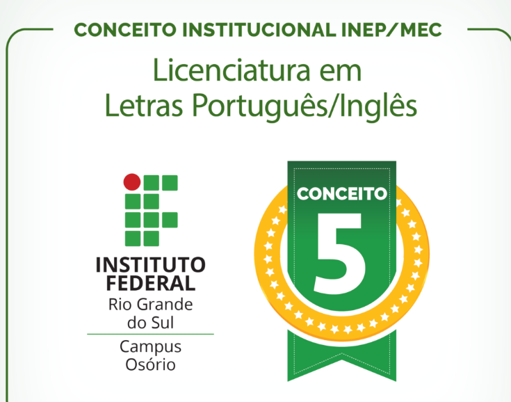 Curso do IFRS, Campus Osório recebe nota máxima em avaliação do MEC