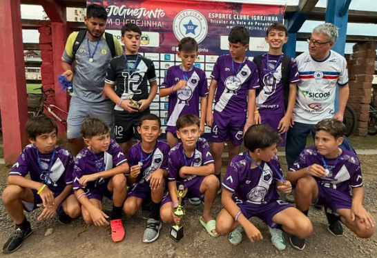 Osório FC venceu as categorias Sub-10 e 12 em Torneio de Futebol 7.