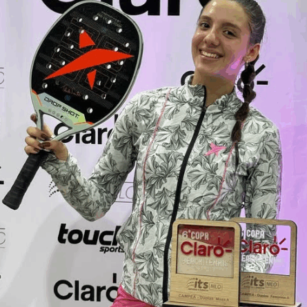 Julia Simoni venceu a Mista A e ficou em 2º na Feminina A na Copa Its Nilo de BT.