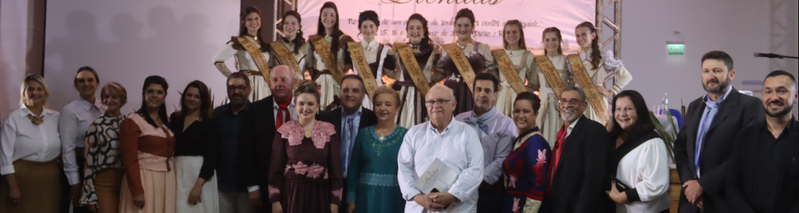 Cúpula de Prendas do Rio Grande do Sul (biênio 2024/2025) se despediu durante evento realizado na Unicnec, o qual contou com diversas autoridades municipais, regionais e estaduais.
